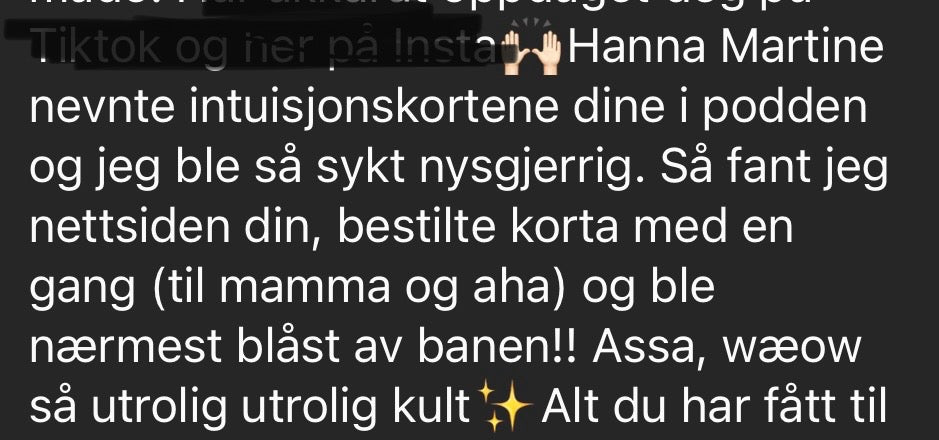 Intuisjonskort
